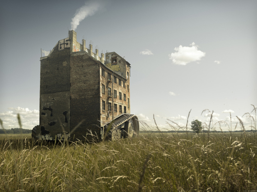 Erik Johansson mistura elementos do cotidiano, pessoas e paisagens para criar imagens surreais