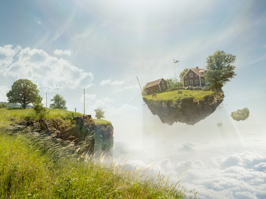 Erik Johansson mistura elementos do cotidiano, pessoas e paisagens para criar imagens surreais