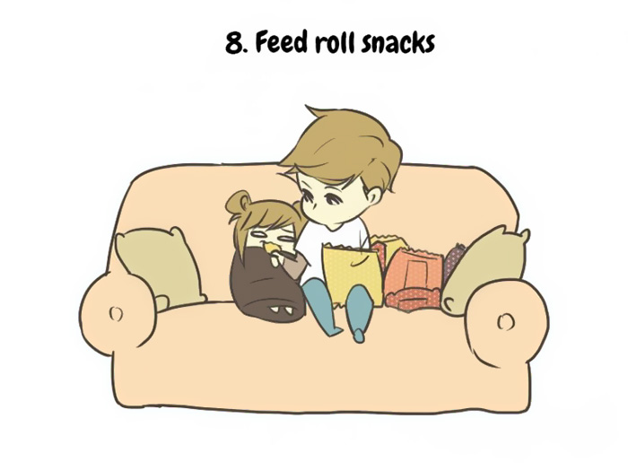 8 - Prepare lanchinhos