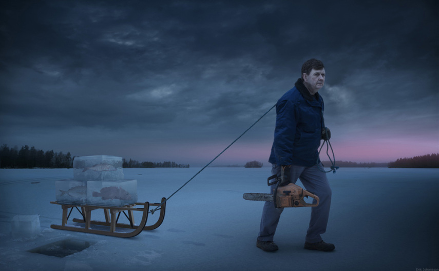 Erik Johansson mistura elementos do cotidiano, pessoas e paisagens para criar imagens surreais