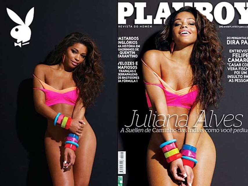 A edição de outubro de 2009, que teve a atriz na capa, exibiu Juliana em um ensaio mais alegre e colorido.