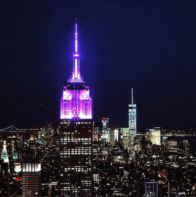 O cantor, de 57 anos, foi encontrado morto em casa em Minneapolis, nos Estados Unidos. Na foto, o Empire State Building, em Nova York