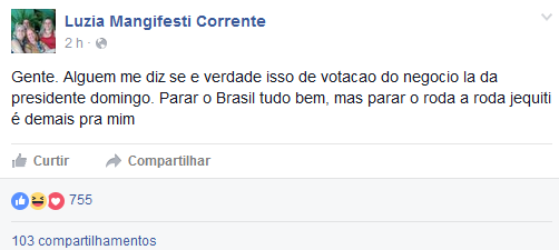 Ela ficou famosa pela conversa com o neto no whatsapp, mas a Dona Luiz no Facebook é a melhor pessoa do mundo