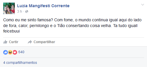 Ela ficou famosa pela conversa com o neto no whatsapp, mas a Dona Luiz no Facebook é a melhor pessoa do mundo