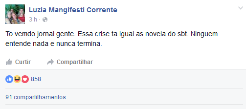 Ela ficou famosa pela conversa com o neto no whatsapp, mas a Dona Luiz no Facebook é a melhor pessoa do mundo