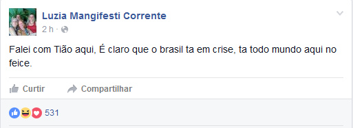 Ela ficou famosa pela conversa com o neto no whatsapp, mas a Dona Luiz no Facebook é a melhor pessoa do mundo