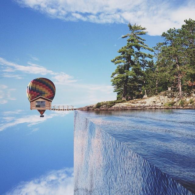 Laurent Rosset é um fotógrafo e arquiteto italiano com um grande talento para manipulação de imagens. Com sua experiência em observação e design, ele usa sua imaginação na hora de editar retratos simples para transformá-los em paisagens hipnóticas que certamente irão te desorientar por alguns segundos.  Usando recursos de montagem e distorção, ele muda ângulos das imagens e força nossa percepção a buscar uma nova compreensão do que já esperamos ver em uma imagem de uma paisagem qualquer.  Alguns retratos lembram muito cenários surreais do filme A Origem, de Christopher Nolan. Para acompanhar o trabalho de Laurent Rosset, siga no Instagram.