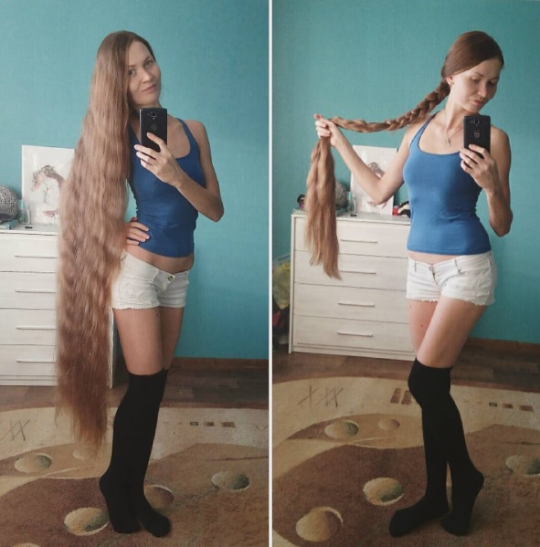 A Rapunzel da vida real tem quase 140 mil seguidores nas redes sociais.