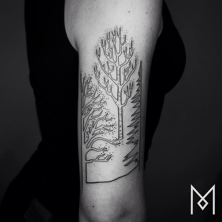 Mo Ganji é o cara por trás desses desenhos geométricos incríveis