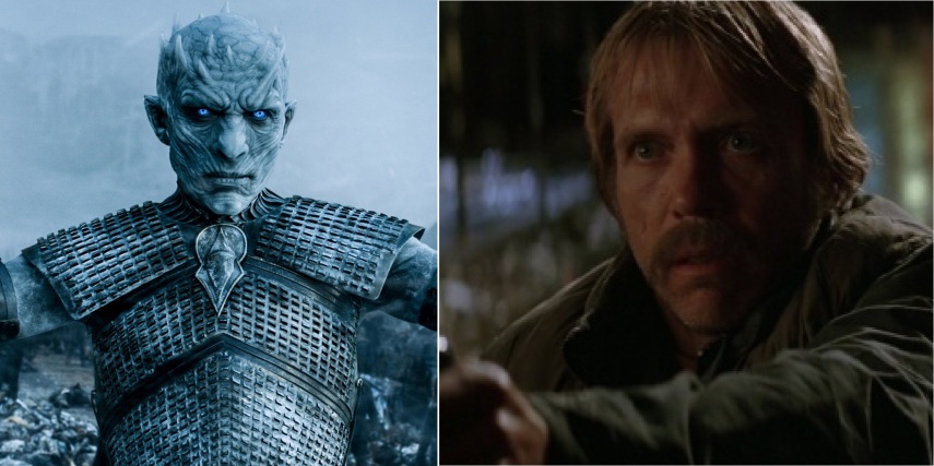 Richard Brake (Night's King) interpretou Joe Chill em Batman Begins. Ele é o cara que mata os pais de Bruce Wayne.