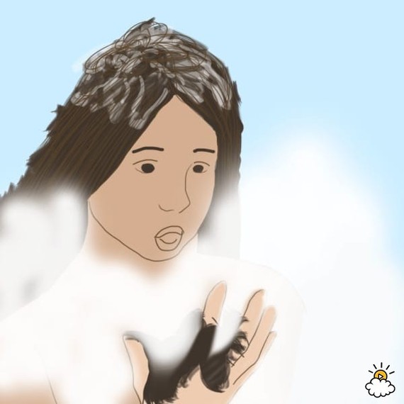 Shampoo e água quente acabam com a oleosidade natural do cabelo. Por isso mesmo, a saída é lavar os fios com menos frequência, de 2 a 3 vezes por semana. E pode hidratar bastante, viu!