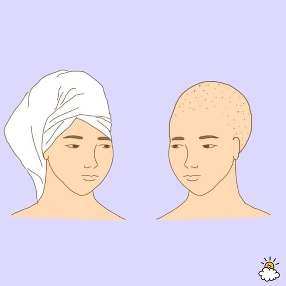 Tudo bem, exageramos aí na teoria que diz que enrolar a toalha na cabeça pode te deixar careca, mas todo o cuidado é pouco. Em vez de maltratar os fios com essa torturinha, só escove e passe um pouco de hidratante. Você vai sentir a mudança!