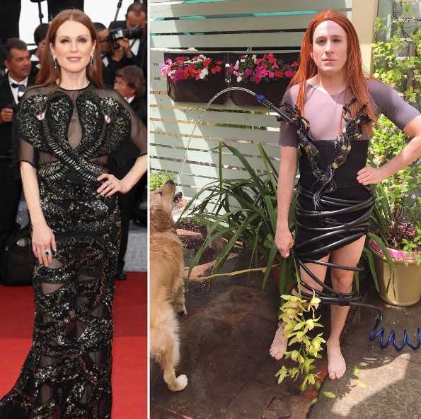 Versão Juliane Moore de jardim. 