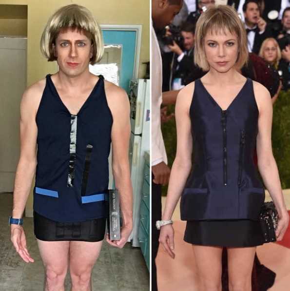 Que tal a imitação do estilo de Michelle Williams?