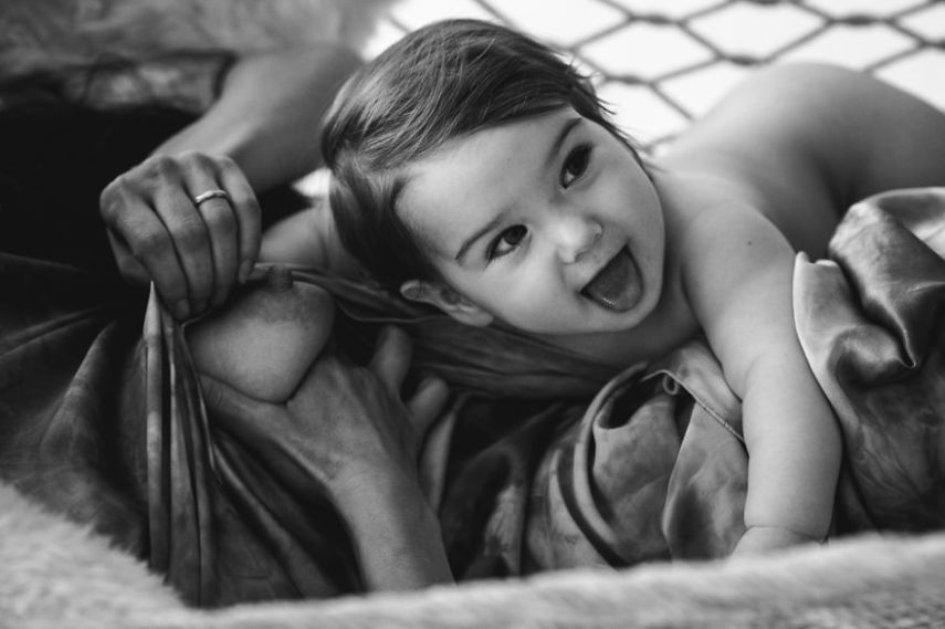 Amamentar nem sempre é simples e fácil. Ainda assim, é o momento em que mãe e bebê se transformam em um único ser ♥