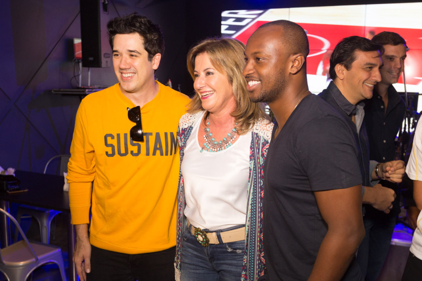 Rogério Flausino, Silvia Vinhas e Thiaguinho