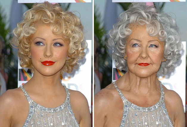 Christina Aguilera por Grumplebits