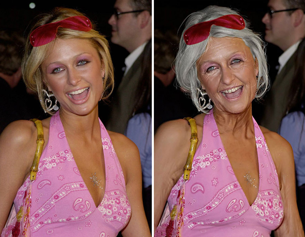 Paris Hilton por Grumplebits