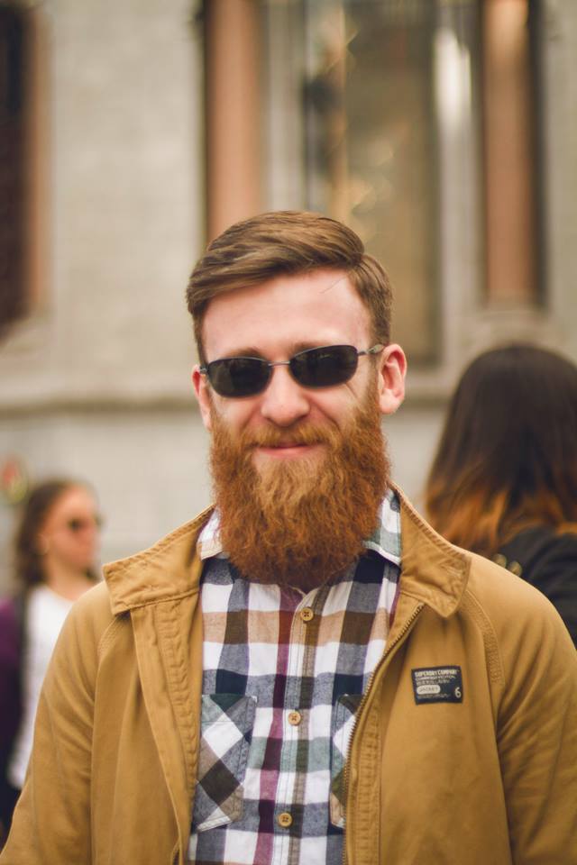 A fotógrafa brasileira Isla Grossi fotografou dezenas de homens de barba ruiva pelas ruas de Dublin, capital da irlanda, para o projeto 'Ireland's Orange Beards'