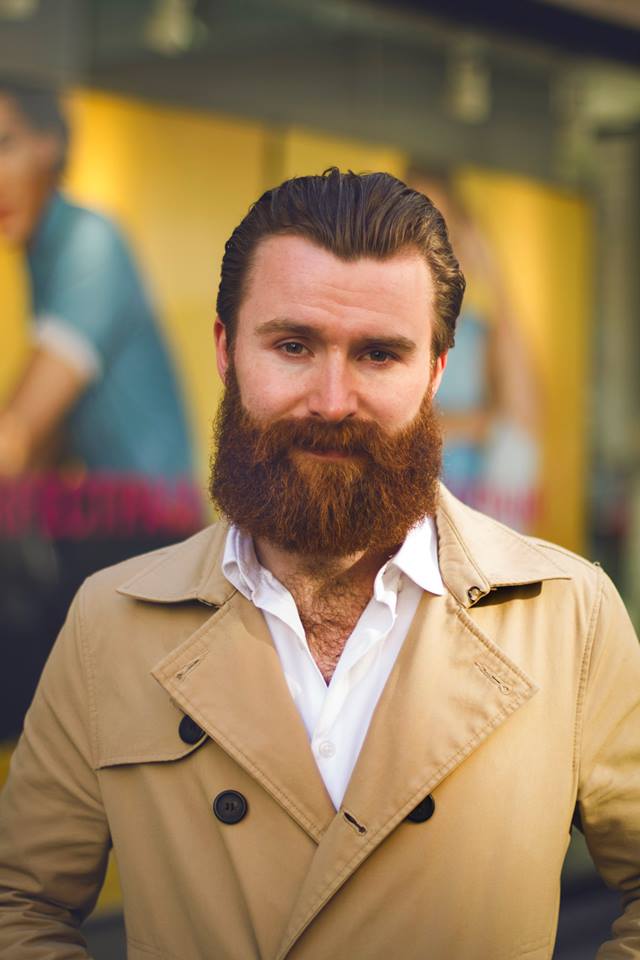 A fotógrafa brasileira Isla Grossi fotografou dezenas de homens de barba ruiva pelas ruas de Dublin, capital da irlanda, para o projeto 'Ireland's Orange Beards'