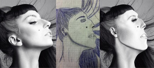 Muitos fãs acabam desenhando seus ídolos como uma forma de homenagem, mas nem sempre acertam a mão na hora de fazer a arte