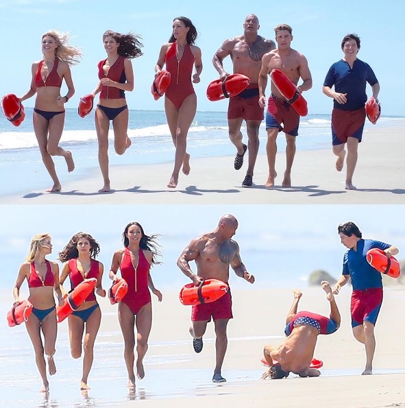 A adaptação cinematográfica do seriado 'Baywatch', que no Brasil se chamava 'SOS Malibu', chegará aos cinemas em maio de 2017. 