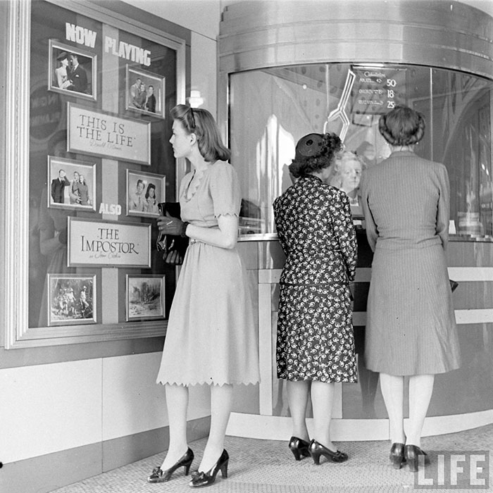 Imagens revelam beleza retrô dos anos 1940 e 1950