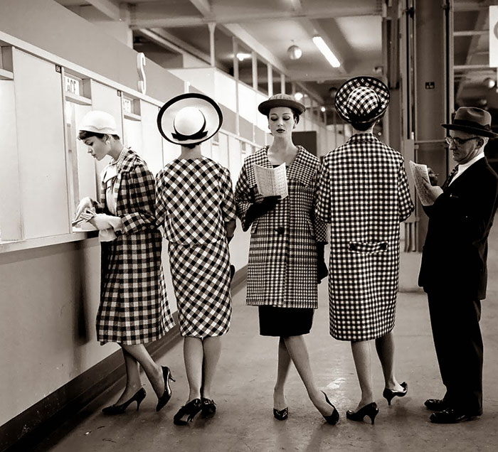 Imagens revelam beleza retrô dos anos 1940 e 1950