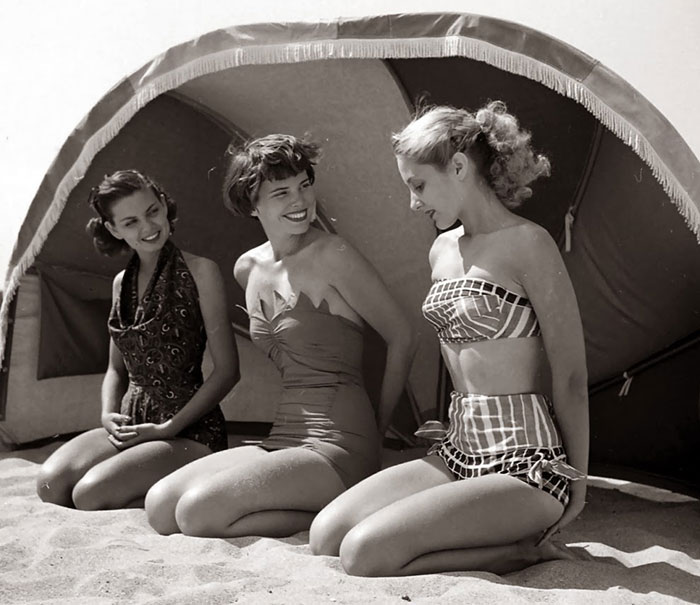 Imagens revelam beleza retrô dos anos 1940 e 1950