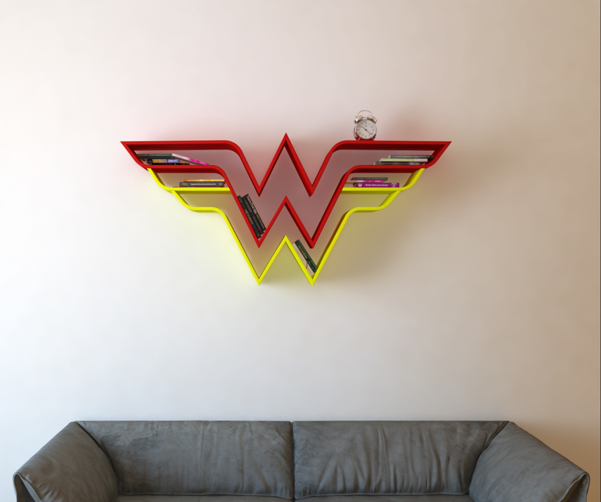 Fãs de quadrinhos e super-heróis geralmente possuem prateleiras lotadas de quadrinhos, bonequinhos e filmes. Mas e se a própria prateleira fizesse parte dessa coleção? Esse é o conceito criado pelo artista turco Burak Dogan, que criou o design destas prateleiras sensacionais do Superman, Mulher-Maravilha, Shield e Capitão América.