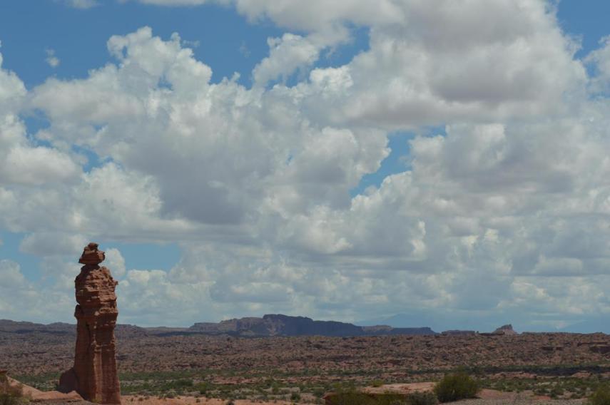 O parque fica na província de La Rioja, na Argentina
