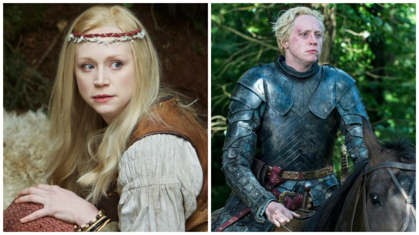 A atriz como Lexi em Wizards Vs. Aliens (2012) e como Brienne of Tarth, em GoT
