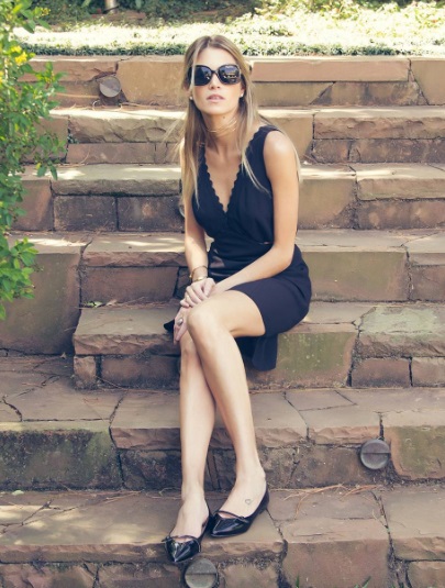 A blogueira Helena Bordon 