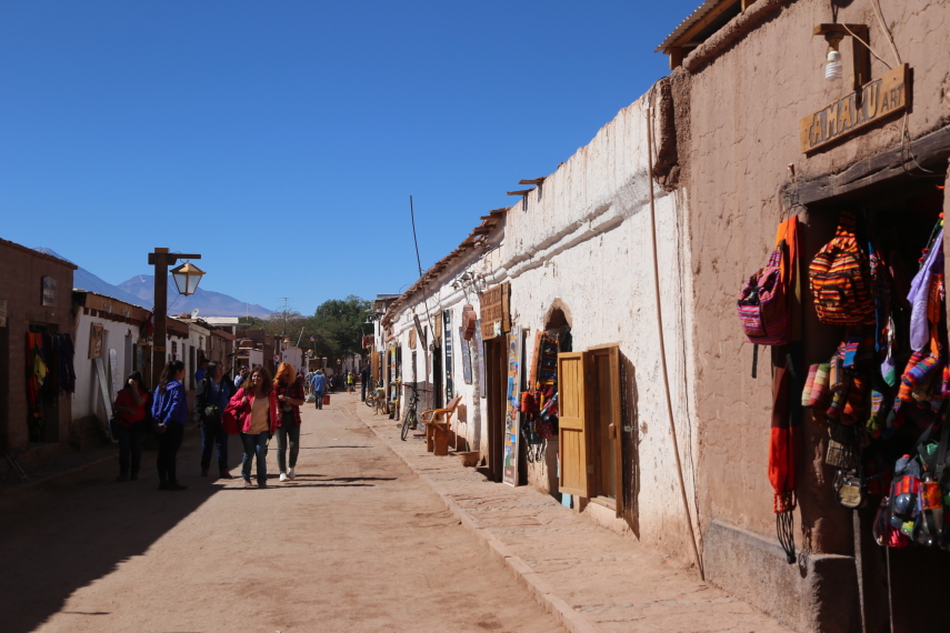 San Pedro de Atacama: o vilarejo é o parada obrigatória para todos os turistas que chegam ao Atacama, já que reúne toda a estrutura hoteleira e gastronômica