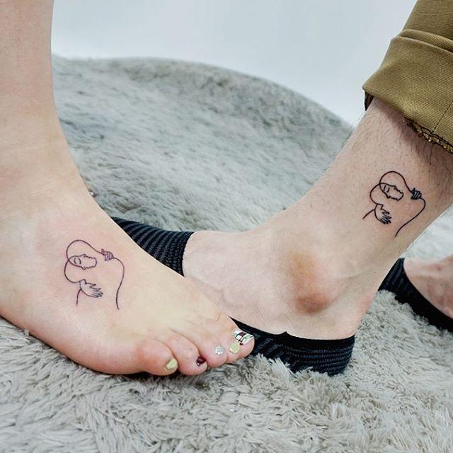 Tattoo de casal 