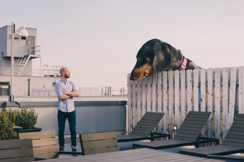 Mitch Boyer, dono dessa fofinha, decidiu transformá-la em uma dog gigante para mostrar às crianças que toda mudança pode ter um lado positivo e divertido. Demais, né?