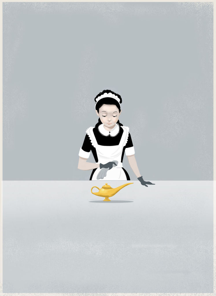 Marco Melgrati é um ilustrador italiano que fez uma série de desenhos para mostrar as tristezas sobre o mundo moderno