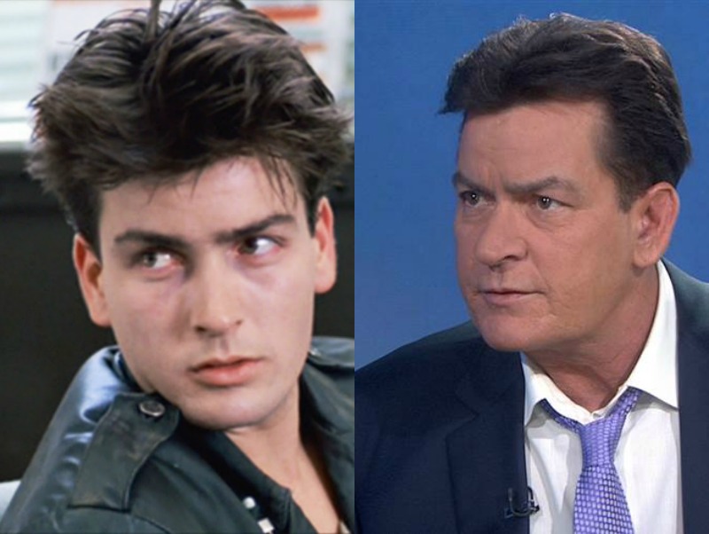 Charlie está com 50 anos e revelou recentemente ser portador do vírus HIV