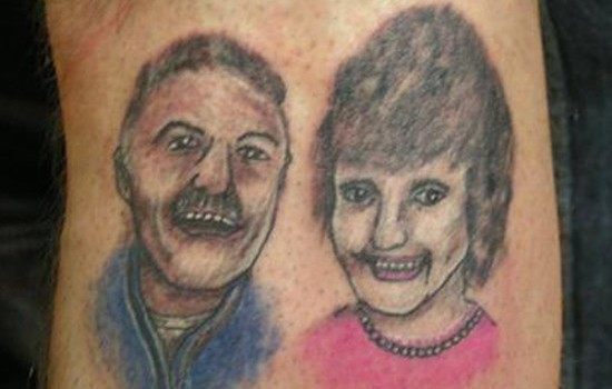 A esposa de Tom Veiga, intérprete por trás do personagem Louro José, não gostou nada da tatuagem que o marido fez em sua homenagem, maquiada como uma caveira mexicana. Como tudo na vida, provamos que o gesto de amor poderia ter sido muito pior. Olha cada tattoo liiiiinda!