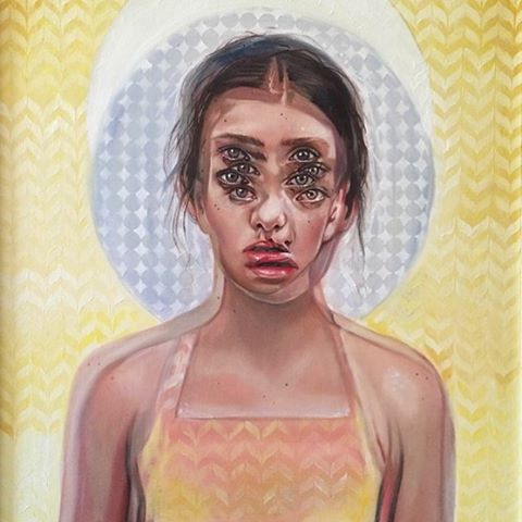 A artista Alex Garant combina a técnica do retrato com a dupla exposição, muito utilizada na fotografia. Mas você já tinha visto pinturas à óleo desse jeito? Bonito demais!