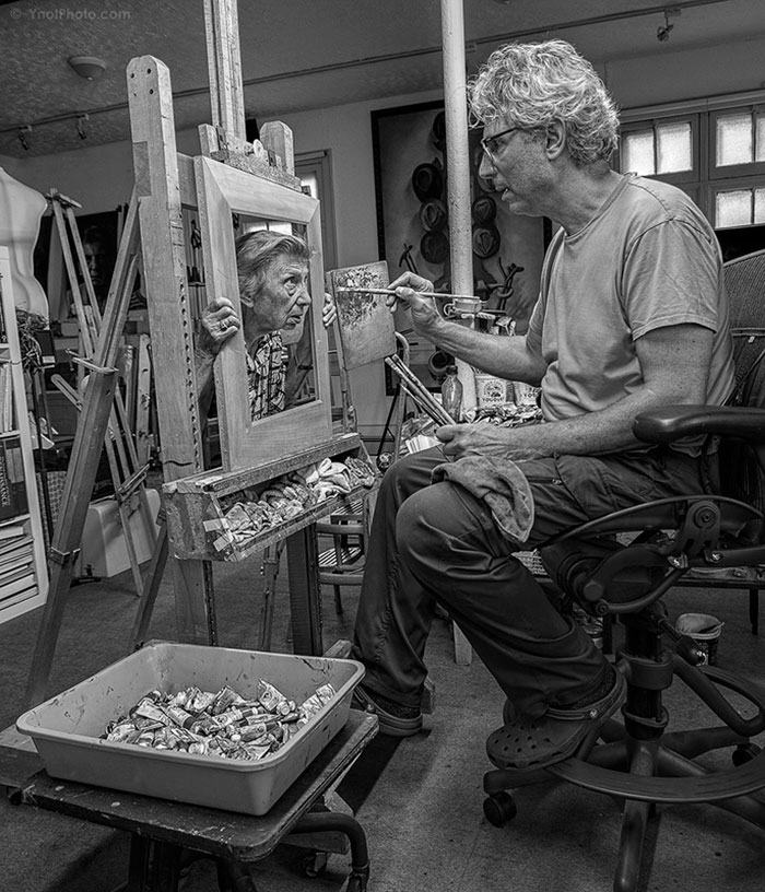 O artista canadense quer chamar a atenção para a demência e o a doença de Alzheimer