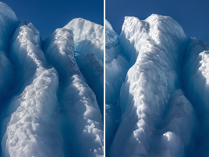 A fotógrafa Julieanne Kost resolveu se embrenhar pelo coração da Antártida em busca dos melhores cliques desse 'gelo azul' que ainda navega pelo nosso planeta. Lindo demais!