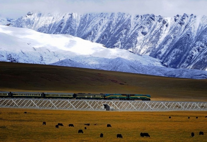 Ferrovia Qingzang, China