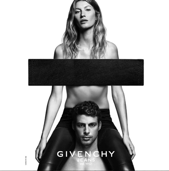 Gisele Bündchen e Cauã Reymond serão as novas caras da campanha de jeans da Givenchy