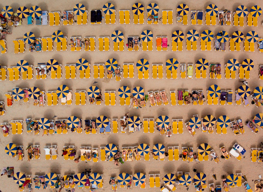 As imagens foram premiadas no 3º Annual International Drone Photography Award, que consagra as melhores fotos feitas por drone no ano