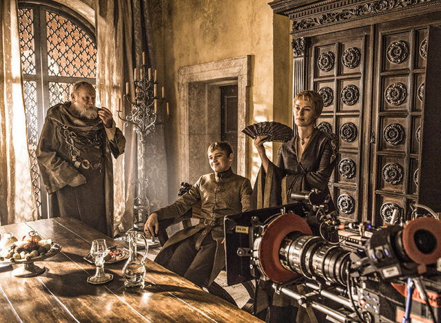 Bastidores da sexta temporada de  Game of Thrones