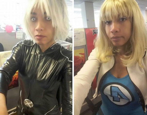 A chefe de June J. Riva disse a ela que o jeito que a funcionária se vestia não era profissiona. Aí, ela resolveu ir trabalhar de cosplay