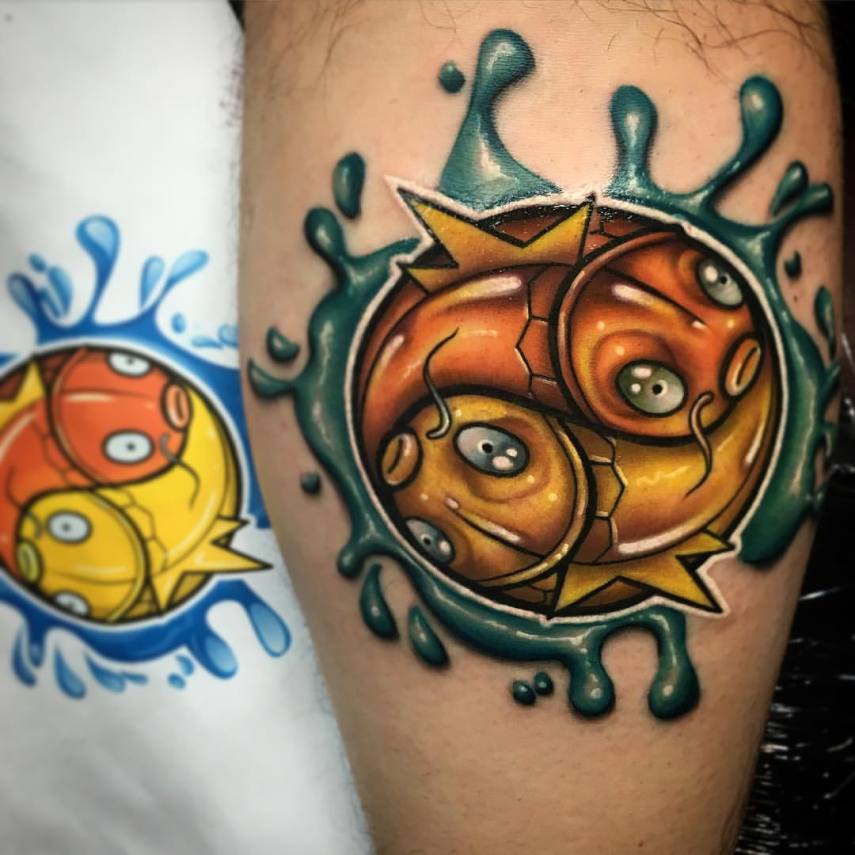 Inspirações de tatuagens para quem está louco por Pokémon Go!