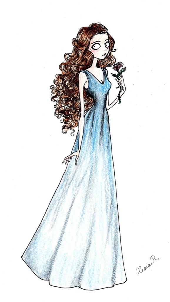 A ilustradora Xenia Rassolova é a responsável por misturar 'Game of Thornes' com Tim Burton