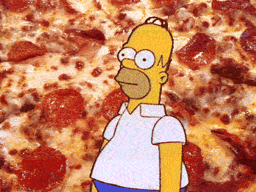 Quando falam de dieta, mas tem pizza